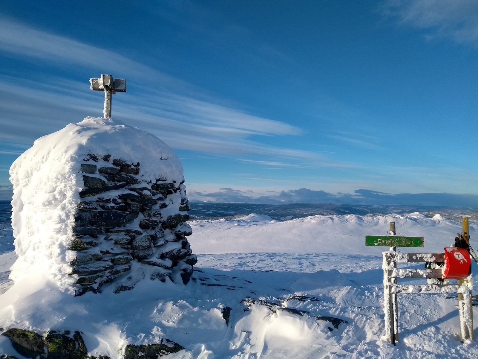 Flott fjellområdet Galleribilde