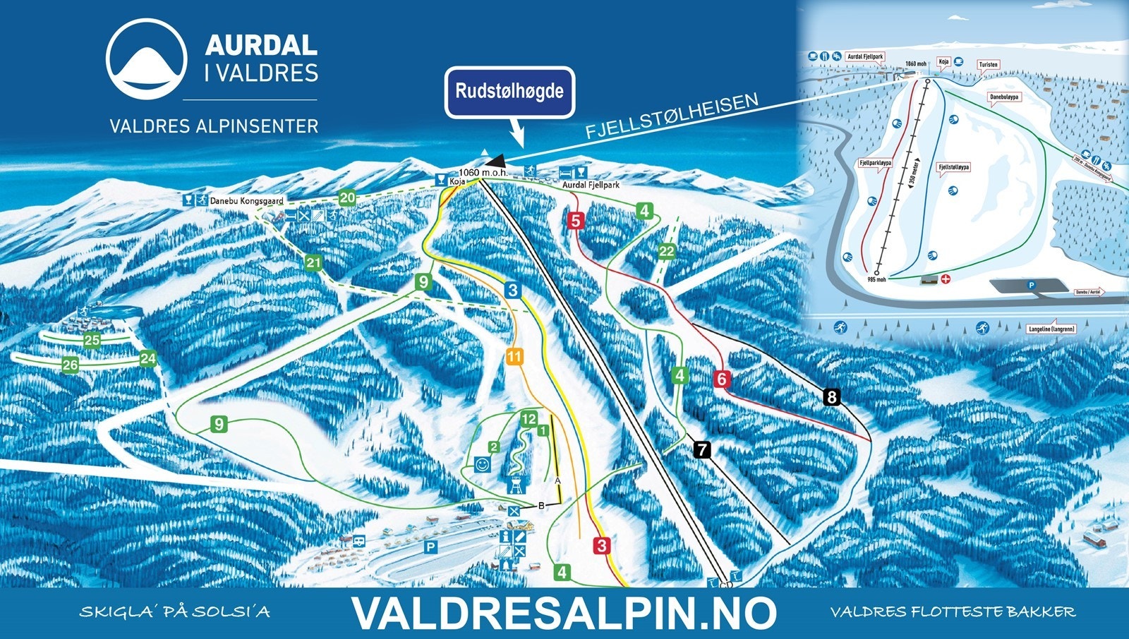 Alpin anlegget Galleribilde