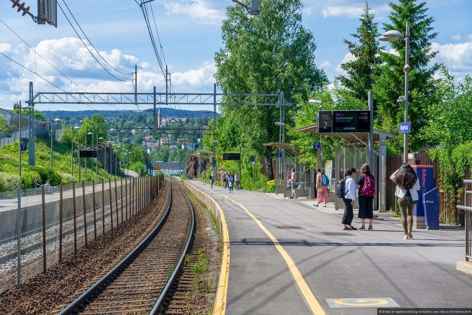Haugenstua stasjon Galleribilde