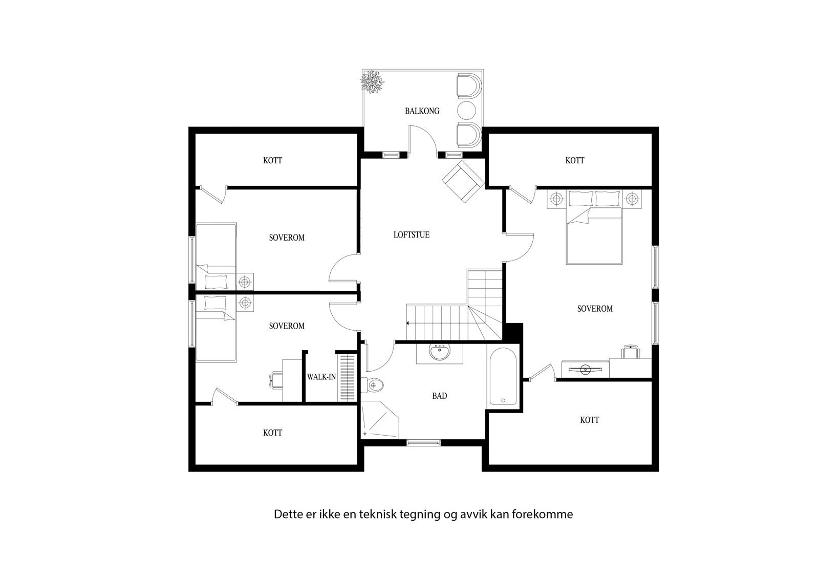 Alternativ plantegning Galleribilde