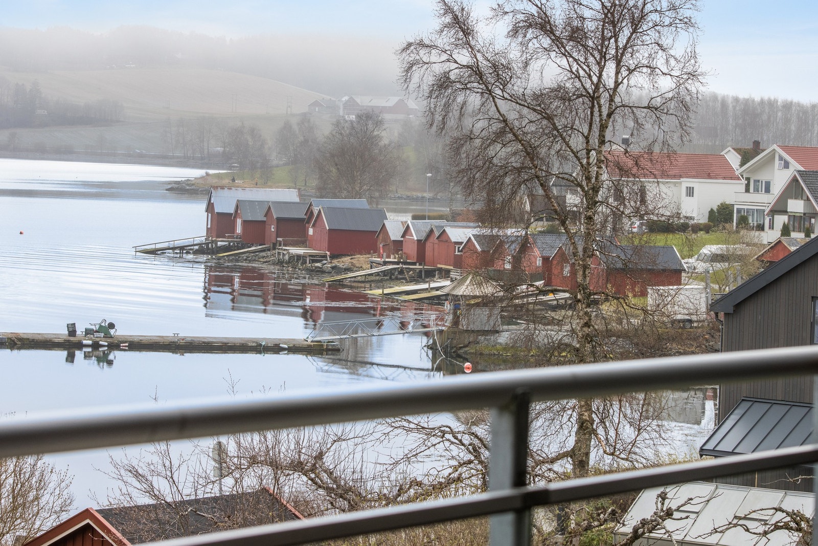 Utsikt fra veranda. Galleribilde