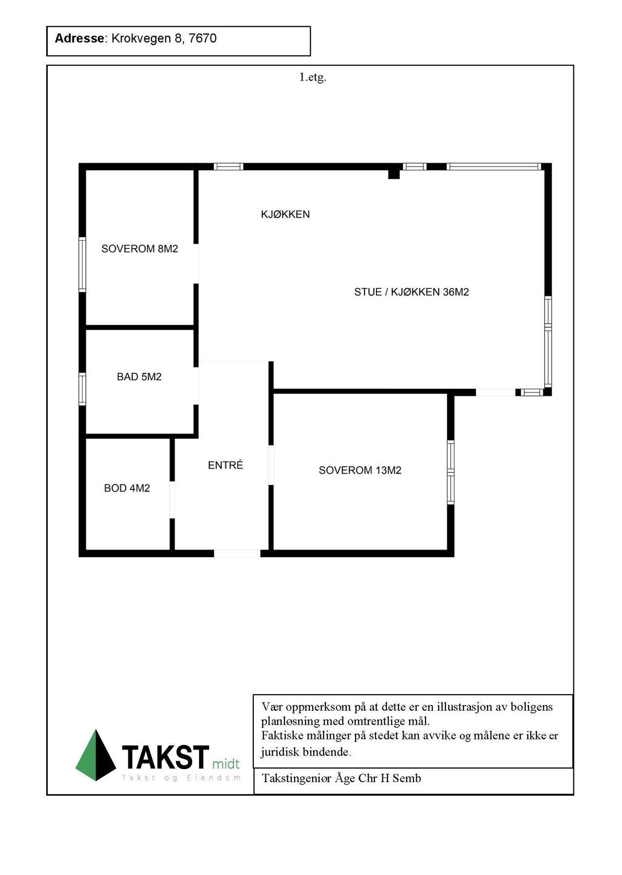 Planskisse. Galleribilde