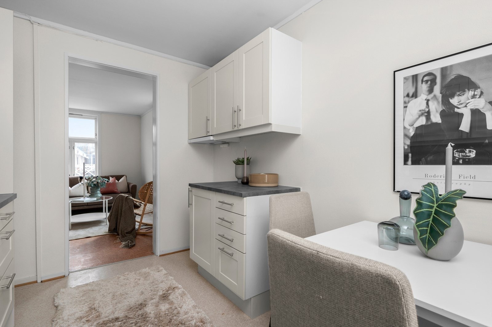 Takstmann har vurdert kjøkkenet til tilstandsgrad 1, og det anses dermed å være i god stand. Galleribilde