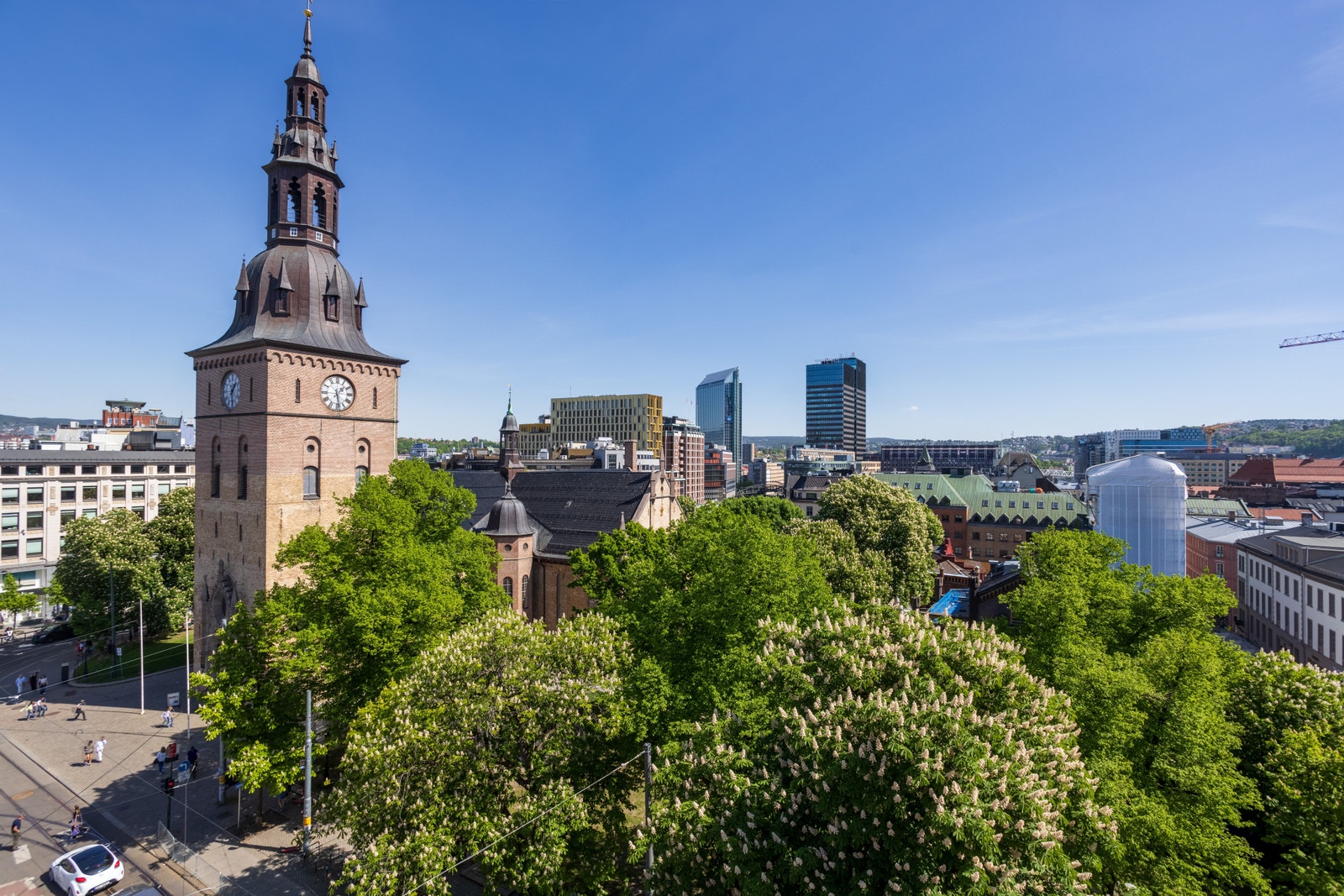Fra kontoretasjene er det er flott utsikt Galleribilde