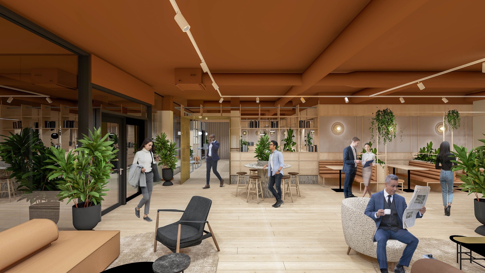 Forslag til løsning og innredning Galleribilde
