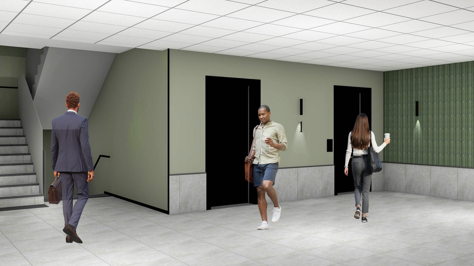 Forslag til inngangsparti Galleribilde