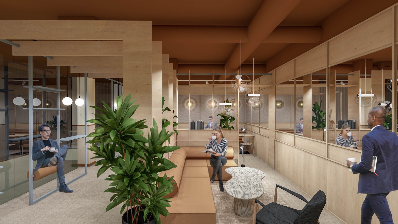 Forslag til løsning og innredning Galleribilde