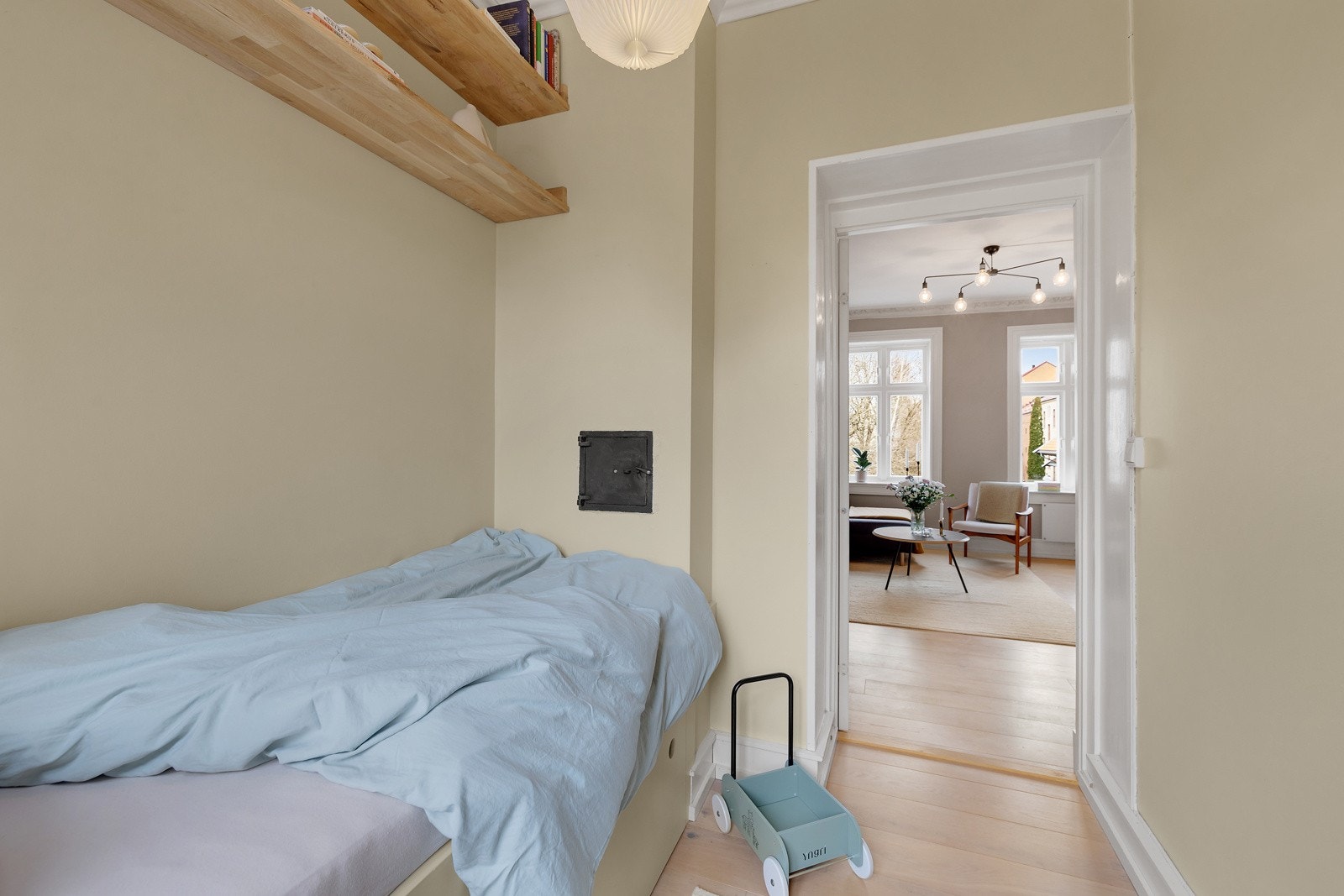 Rommet passer ypperlig som barnerom eller gjesterom og kontor. Galleribilde