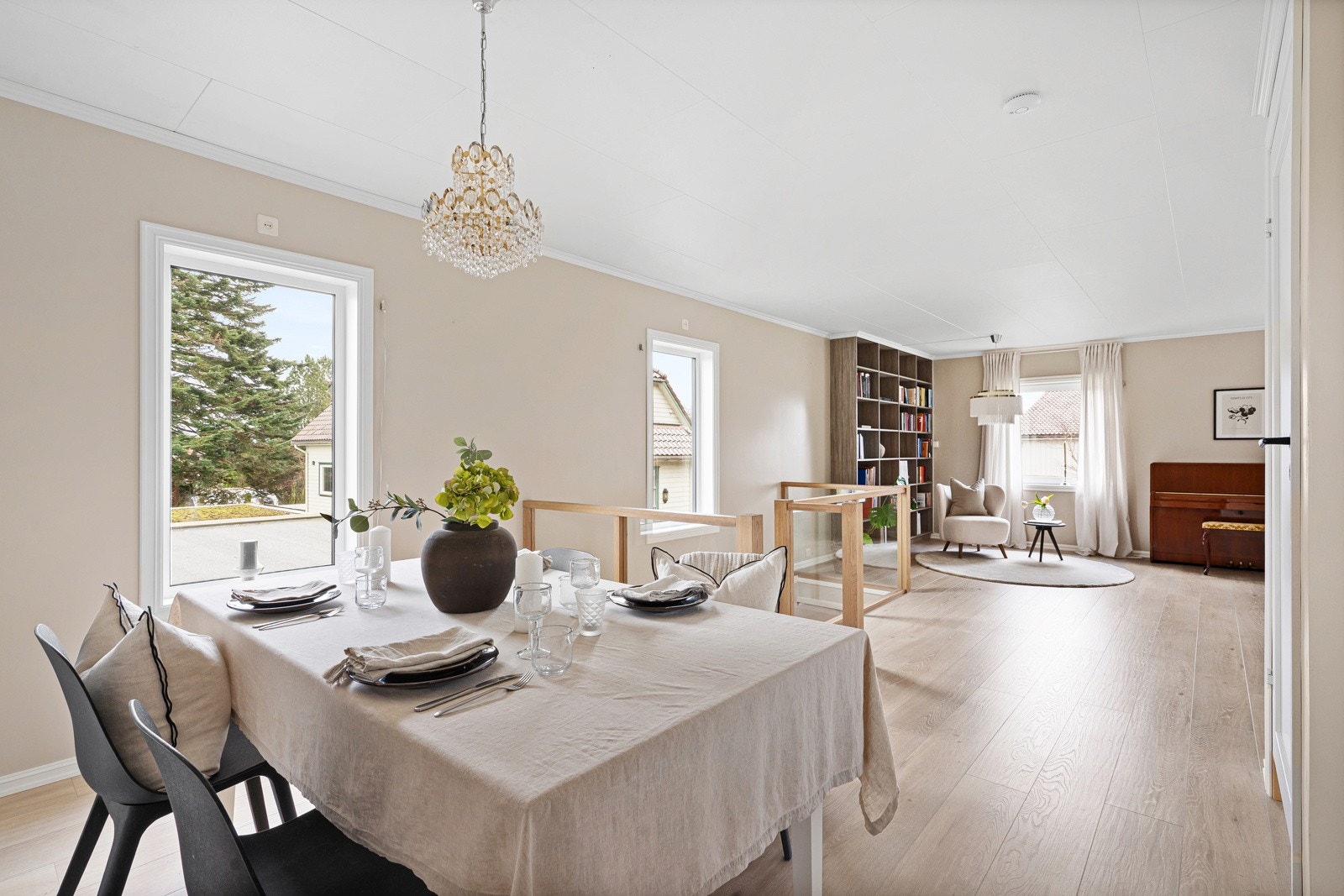 God plass til ønsket spisegruppe. Galleribilde