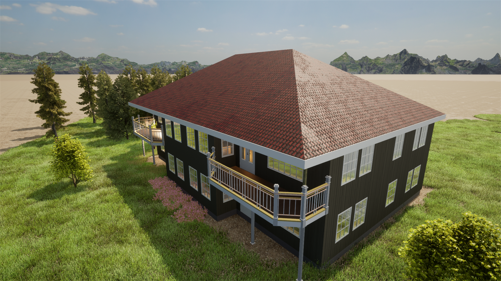 Selger har innhentet tegninger for et planlagt nybygg på eiendommen. Dersom dette er aktuelt for kjøper, må videre undersøkelser og eventuell byggesøknad utføres av kjøper selv. Galleribilde