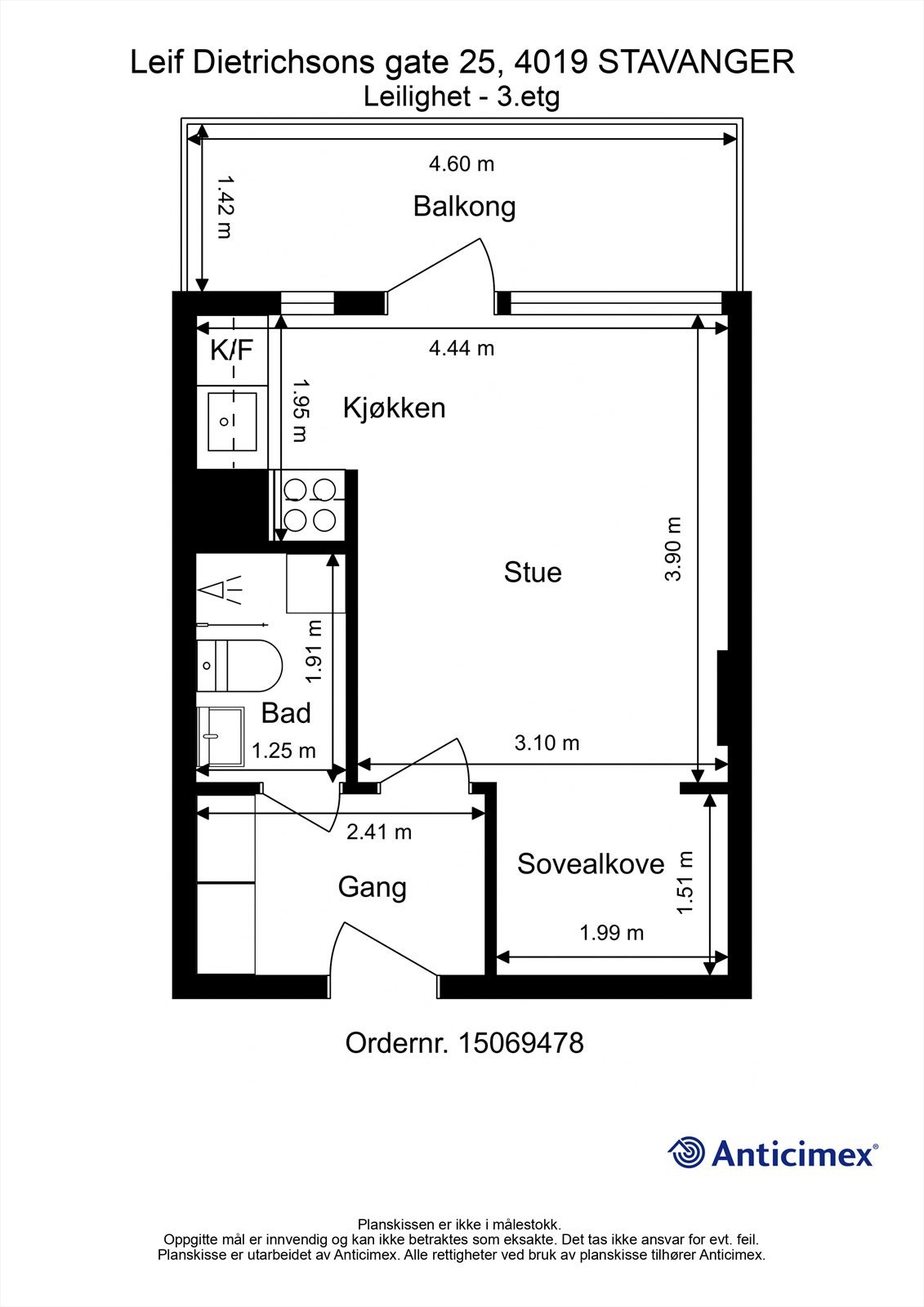 Plantegning. Galleribilde
