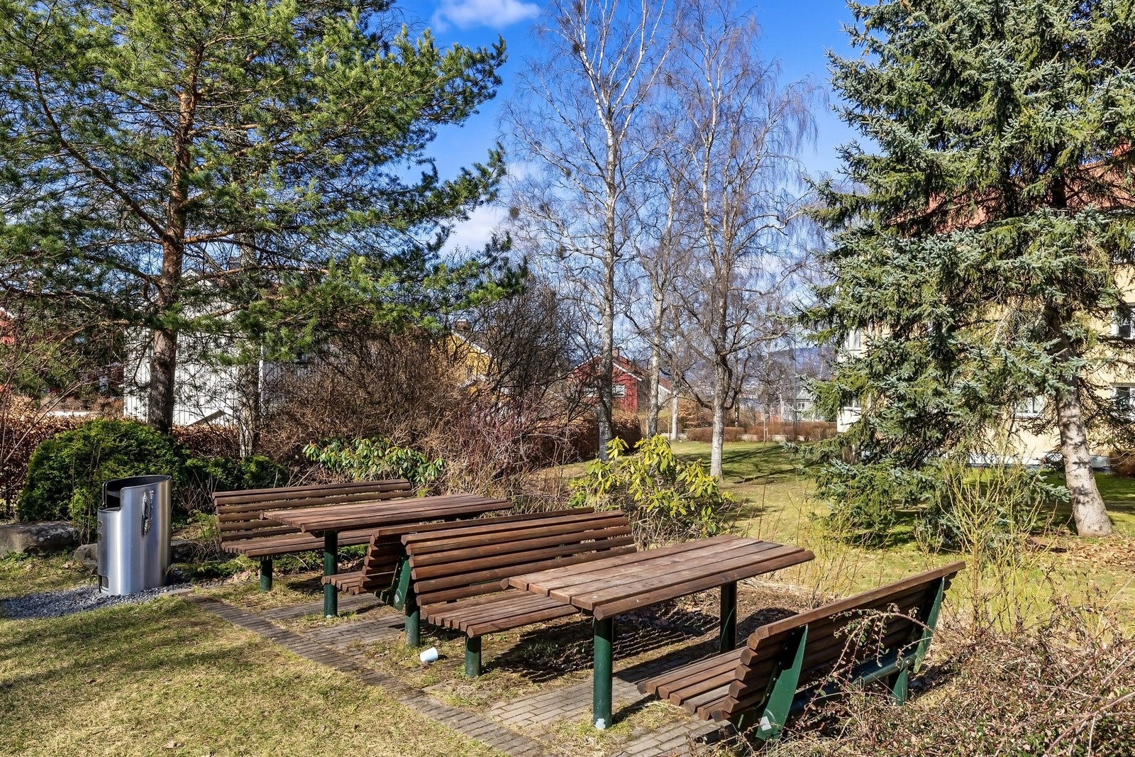 Hyggelig og pent opparbeidet fellesareal Galleribilde