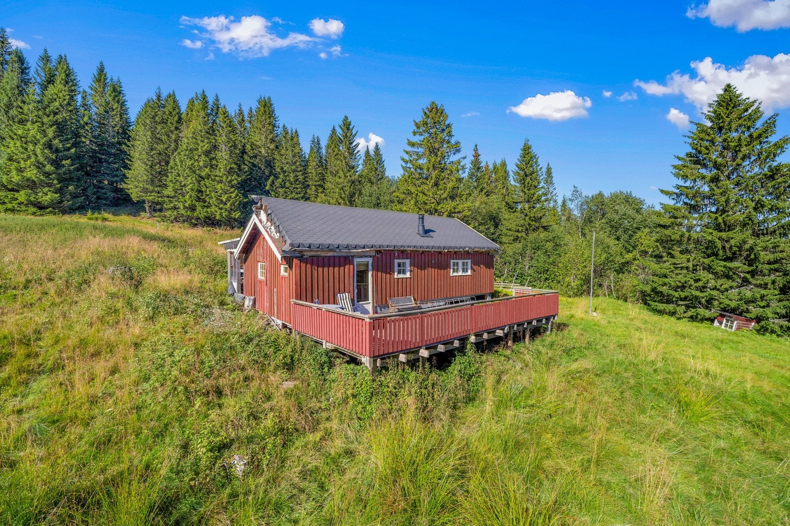 Ca 250 gange på sti fra parkeringsplass ved Tomtvassvegen. Galleribilde