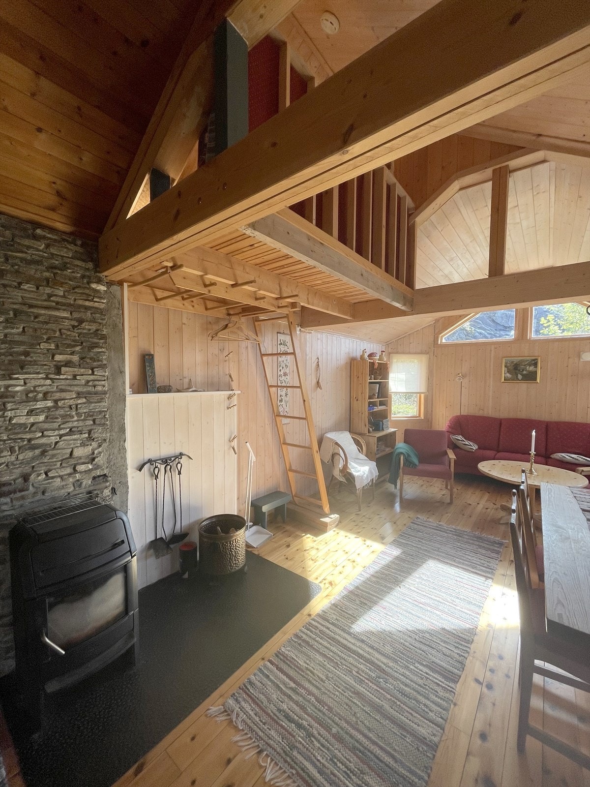 Stue med liten hems Galleribilde