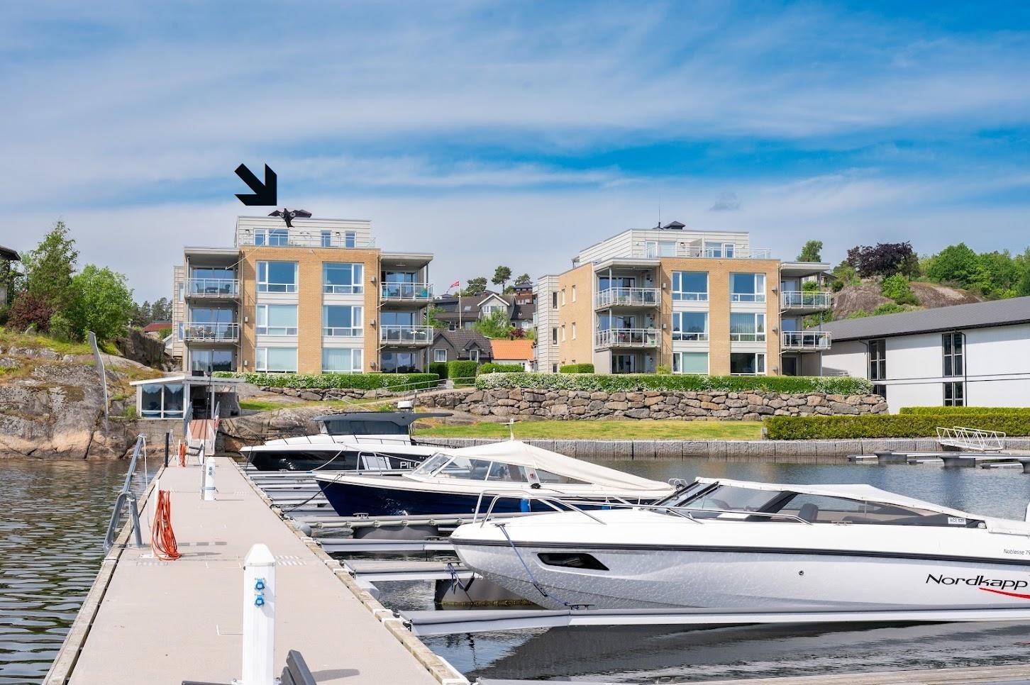 Velkommen til toppleilighet på Hystad Brygge! Galleribilde