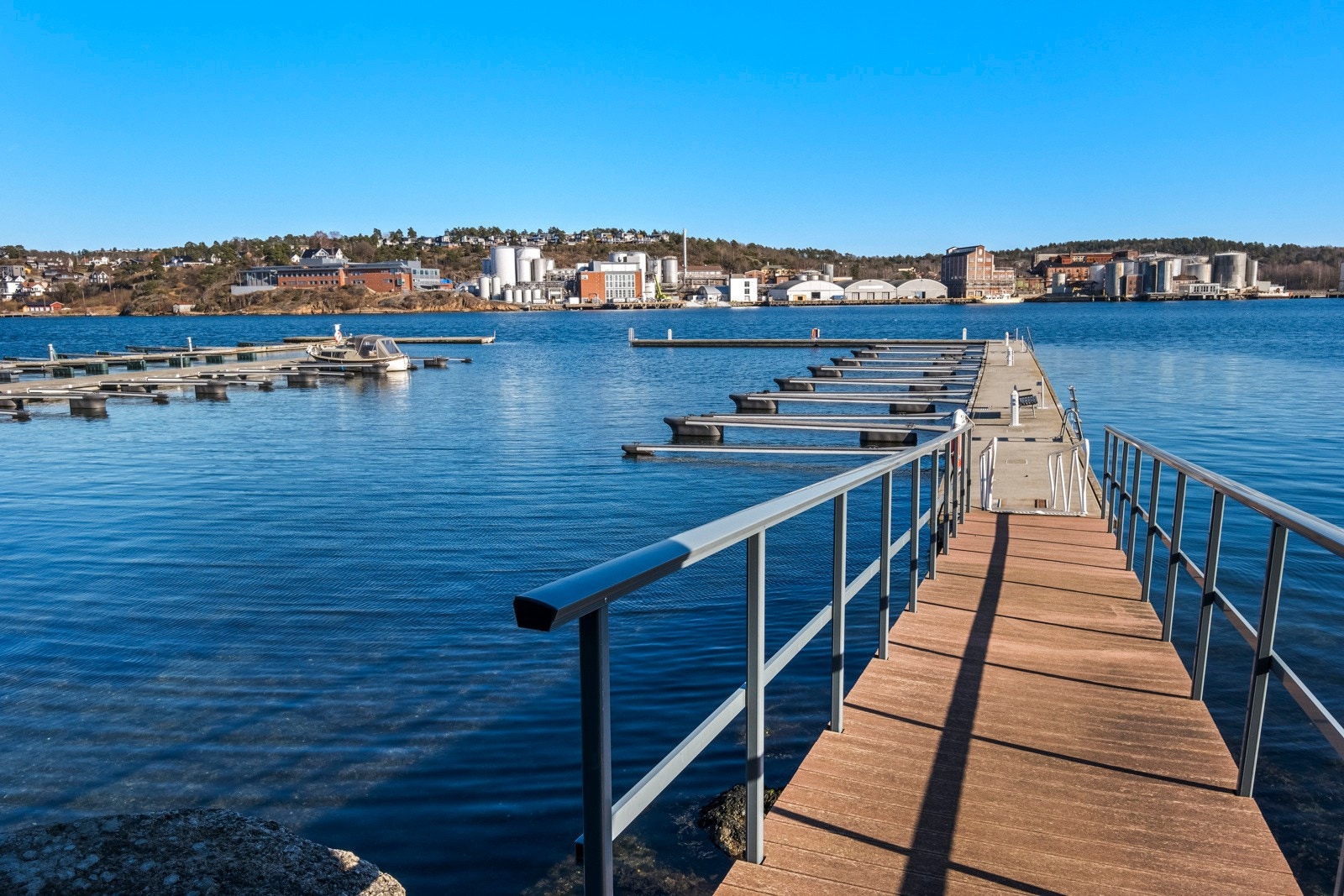 Her kan du spasere rett ned på egen båtplass Galleribilde