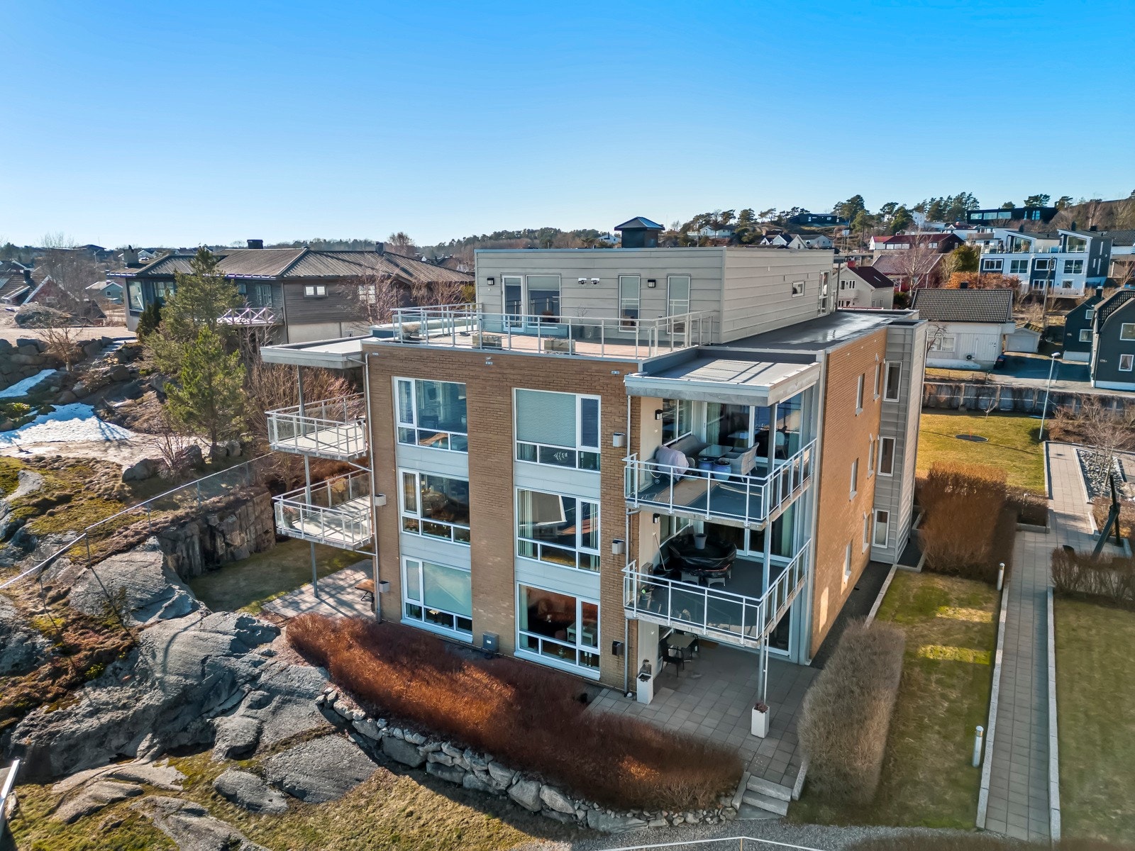 Leiligheten ligger i 3. og 4. etasje Galleribilde