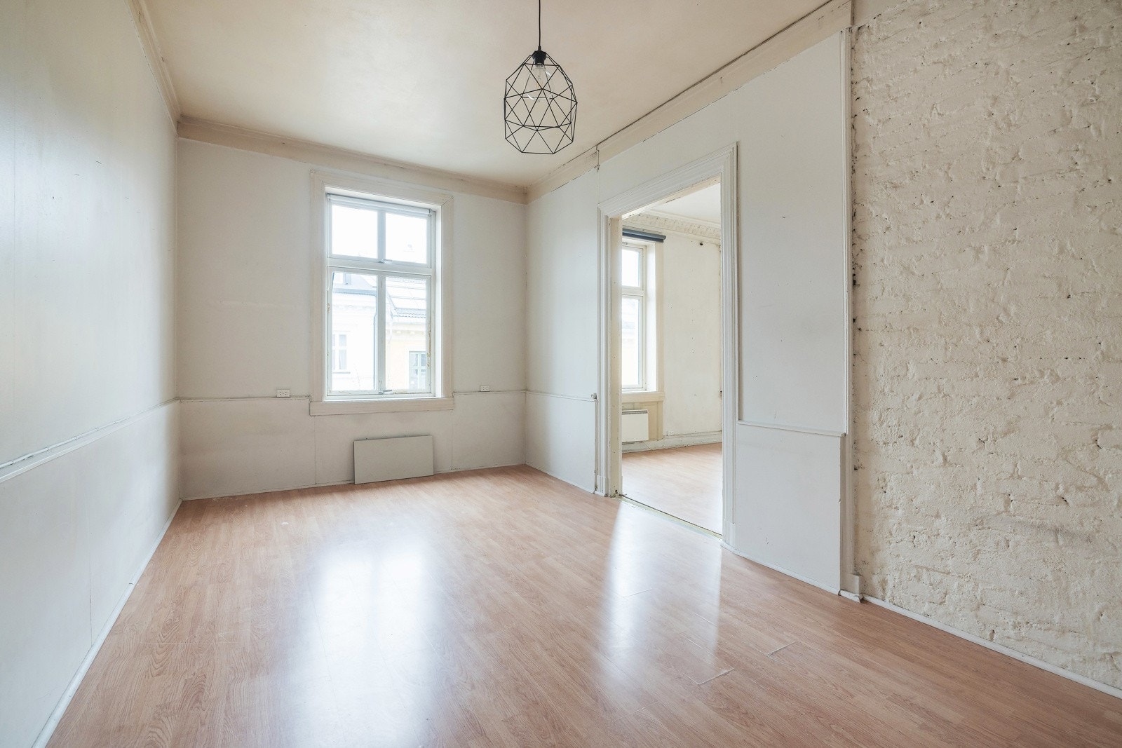 Leiligheten har også en stor spisestue med mange bruksmuligheter. Galleribilde