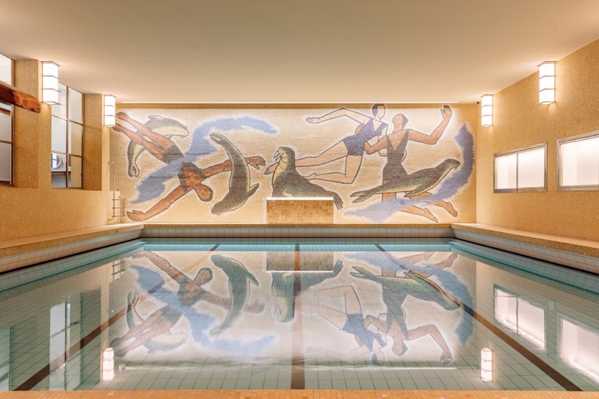 Vestkantbadet ble også gjenåpnet for publikum. Galleribilde