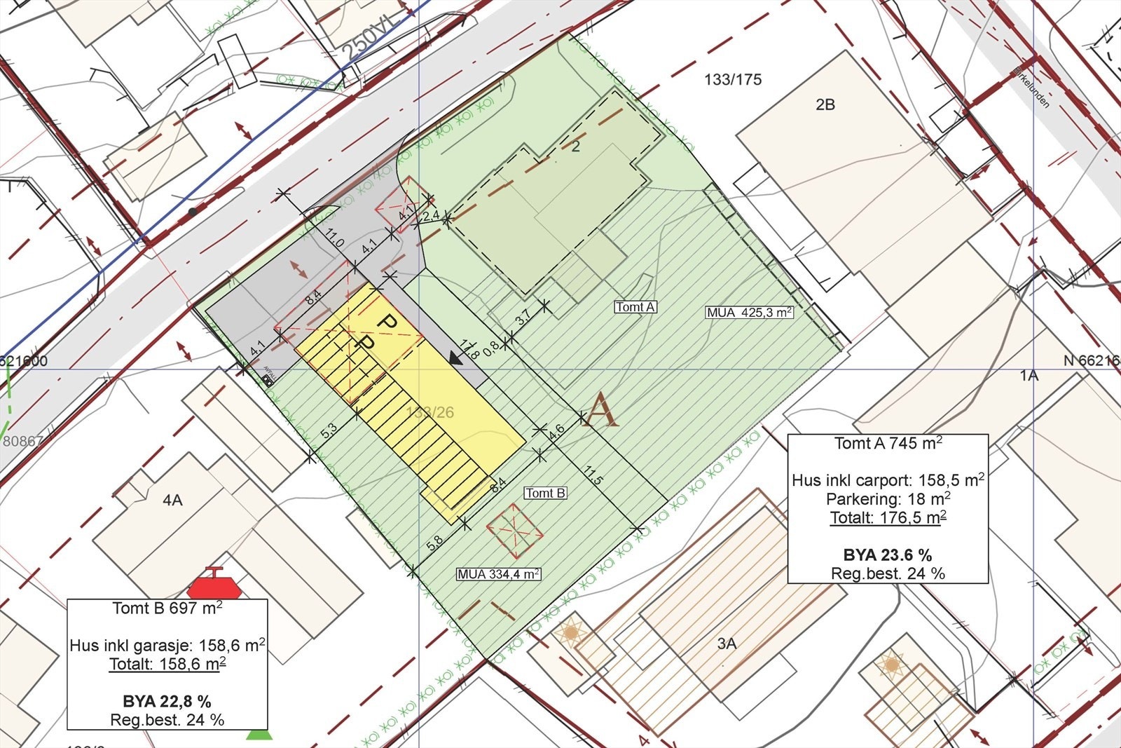 Byggemeldte tegninger Galleribilde