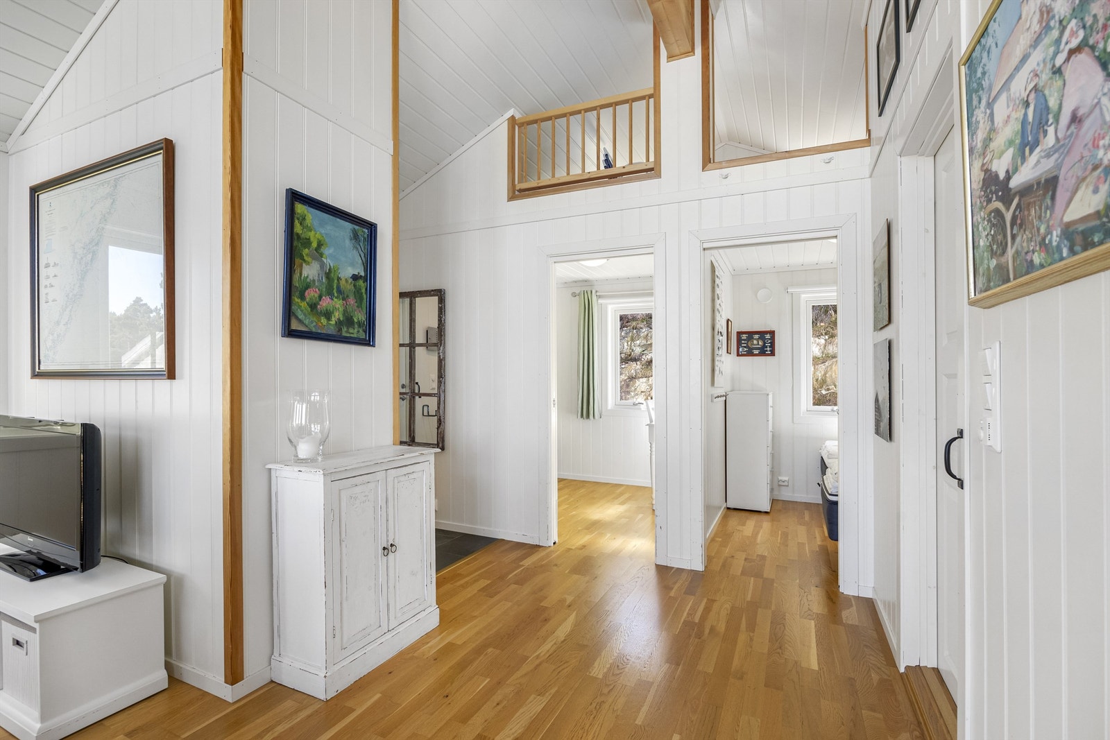 Åpen hems over soverommene Galleribilde