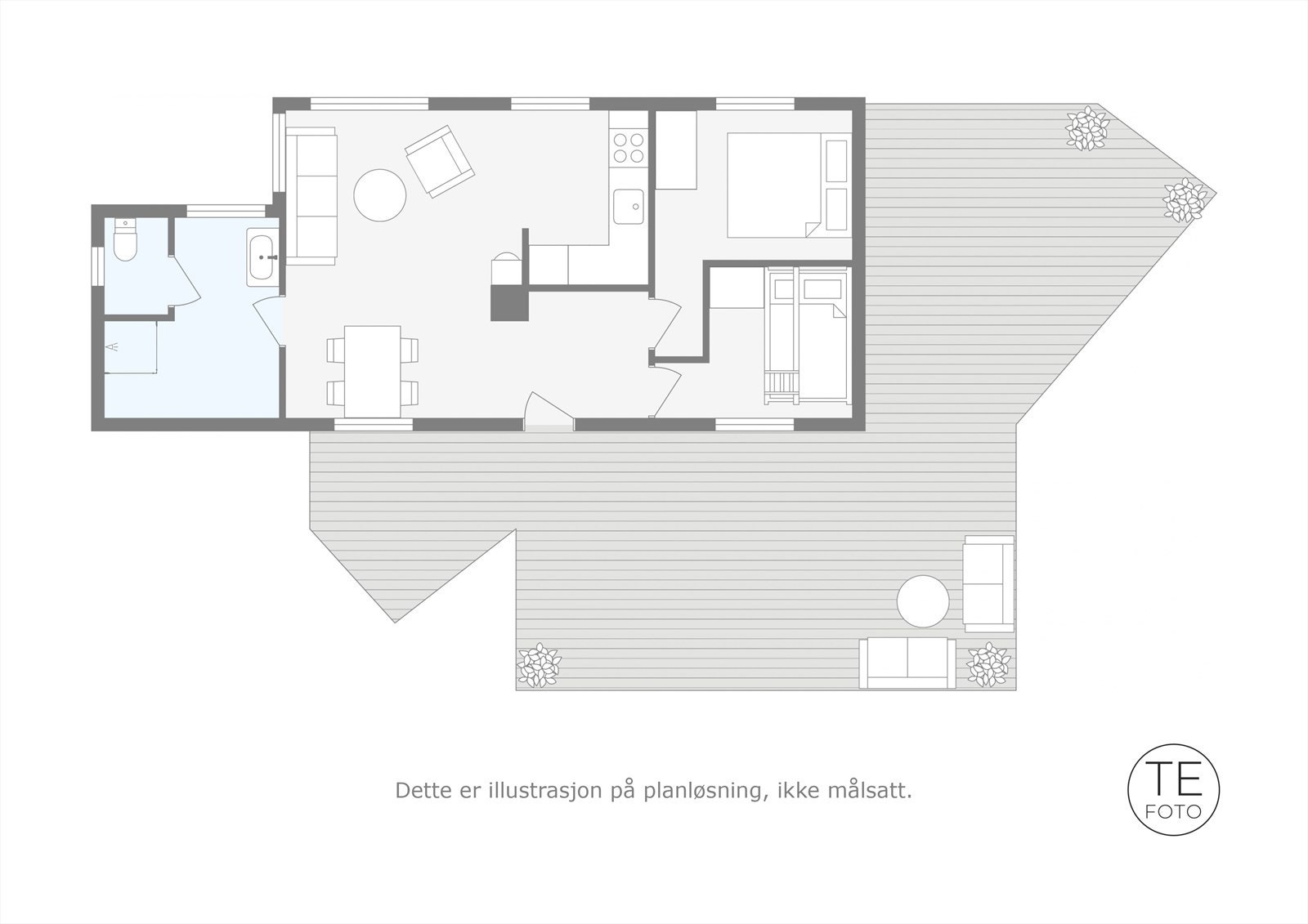 Plantegning Signalneset 40 Galleribilde