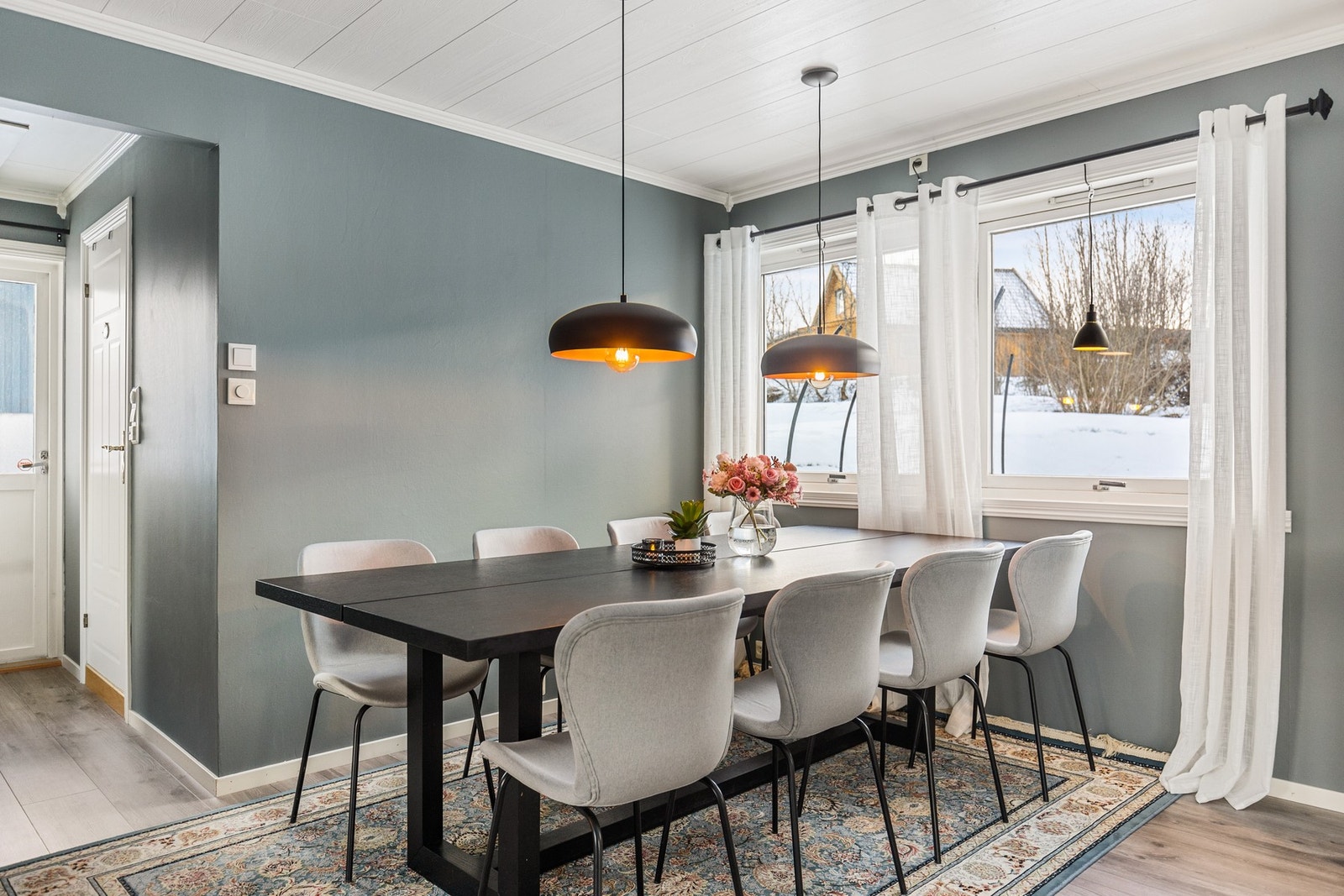 Her kan du samle familie og venner til hyggelig middag Galleribilde