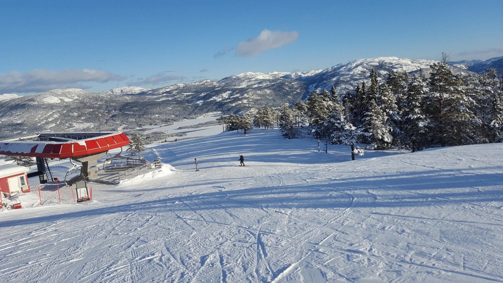 Foto fra Vrådal alpinbakke Galleribilde