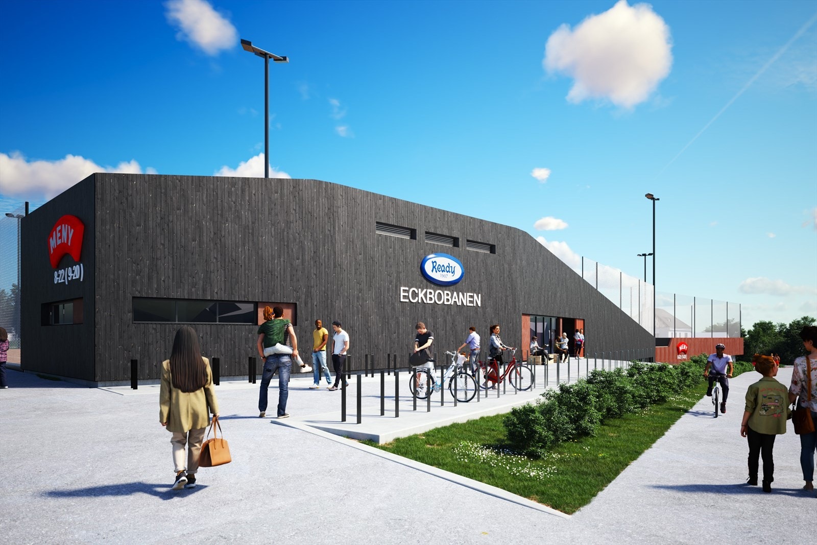 Eckbobanen stod ferdig høsten 2024 og ligger ved Gressbanen. Det er et helt nytt kombinasjonsanlegg med kunstis om vinteren og kunstgress om sommeren. Ready IF vil stå for driften. Klubben driver bl.a. med bandy, fotball, alpint og friidrett. Galleribilde