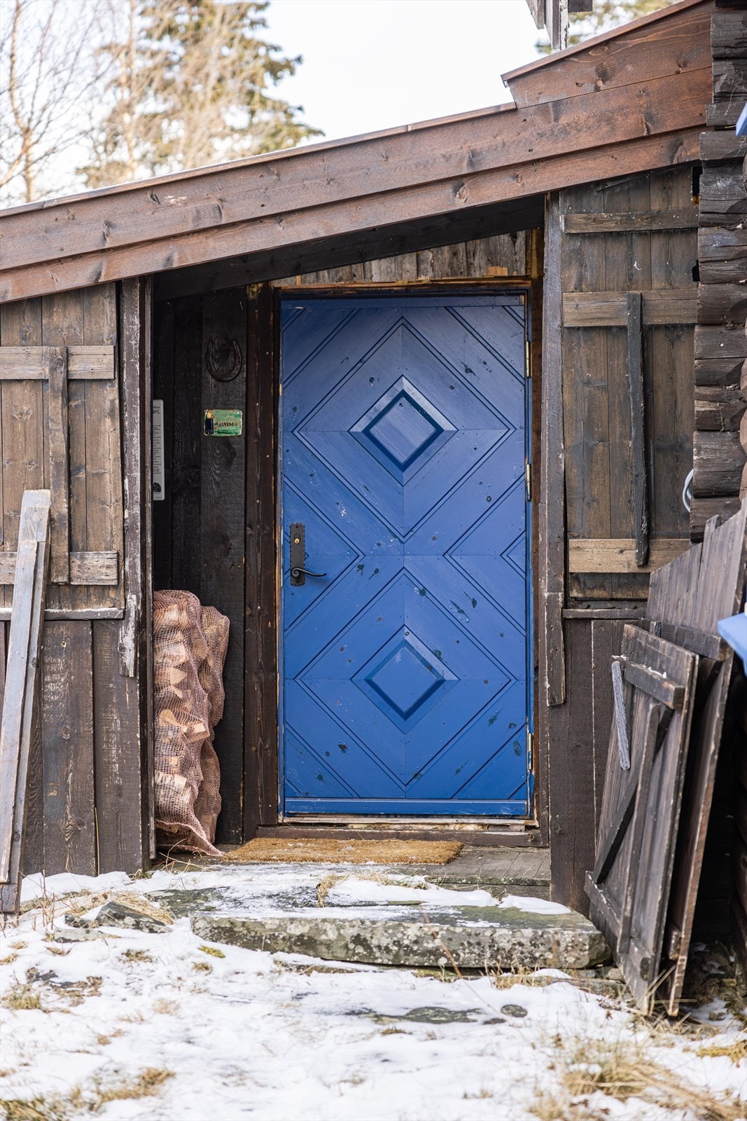 Inngang til hovedhytta! Galleribilde