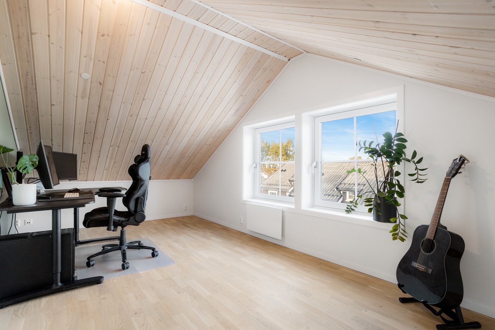 Soverom 3 er stort og kan åpnes til ekstra stue ved behov Galleribilde