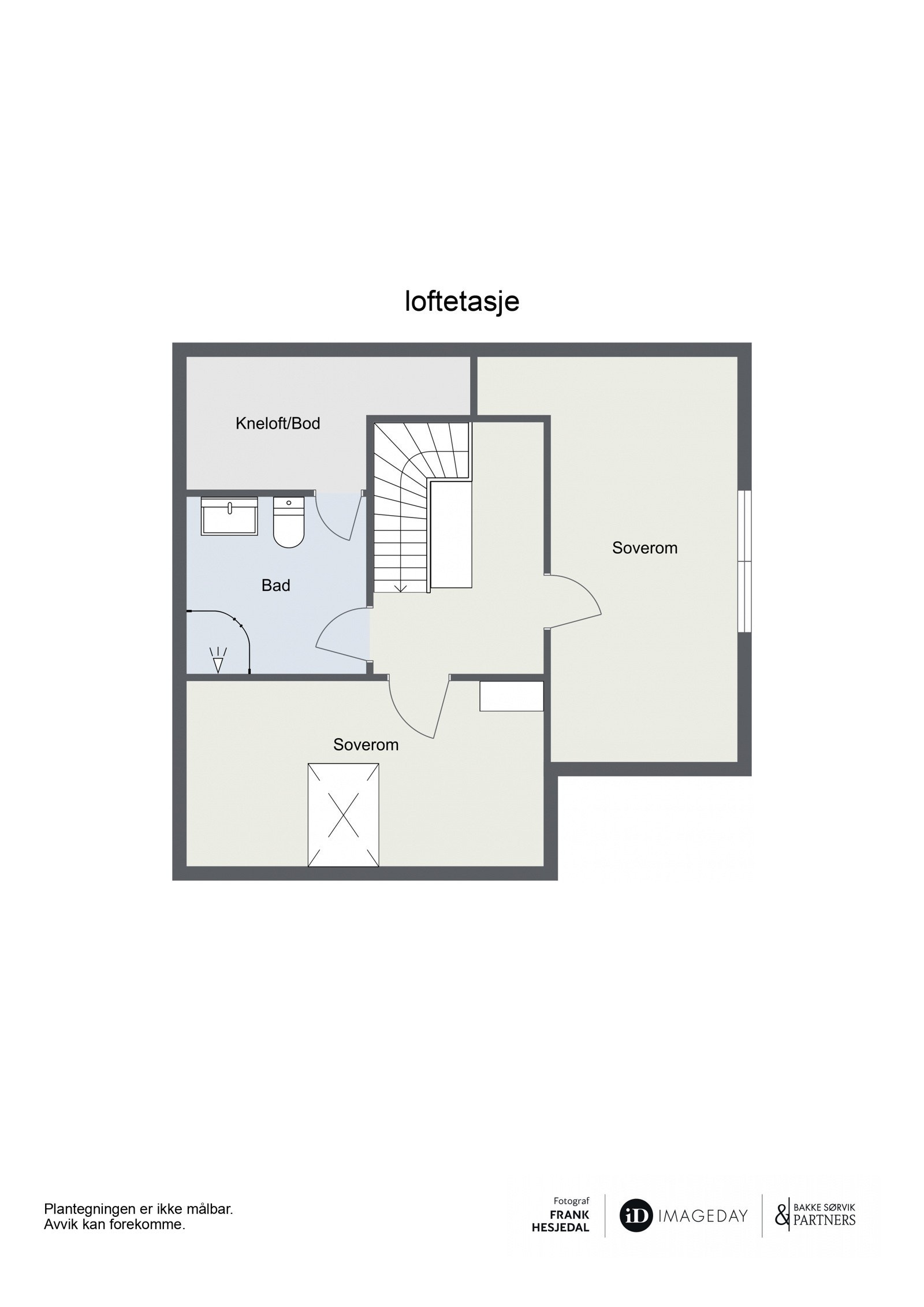 Planløsning 3. etg Galleribilde