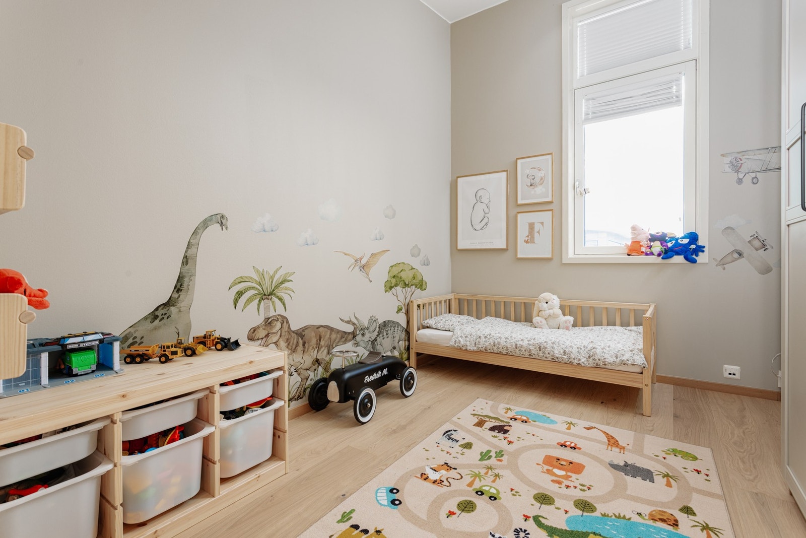 Soverom som benyttes som barnerom Galleribilde