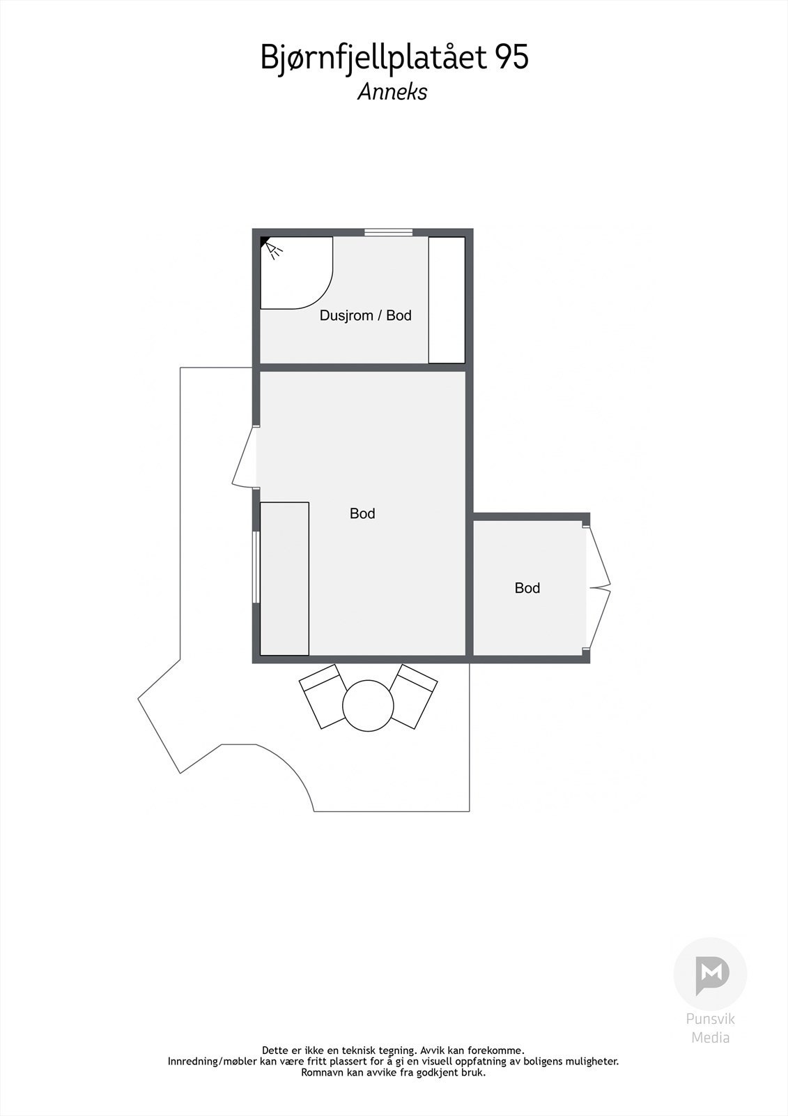 Plantegning Anneks Galleribilde