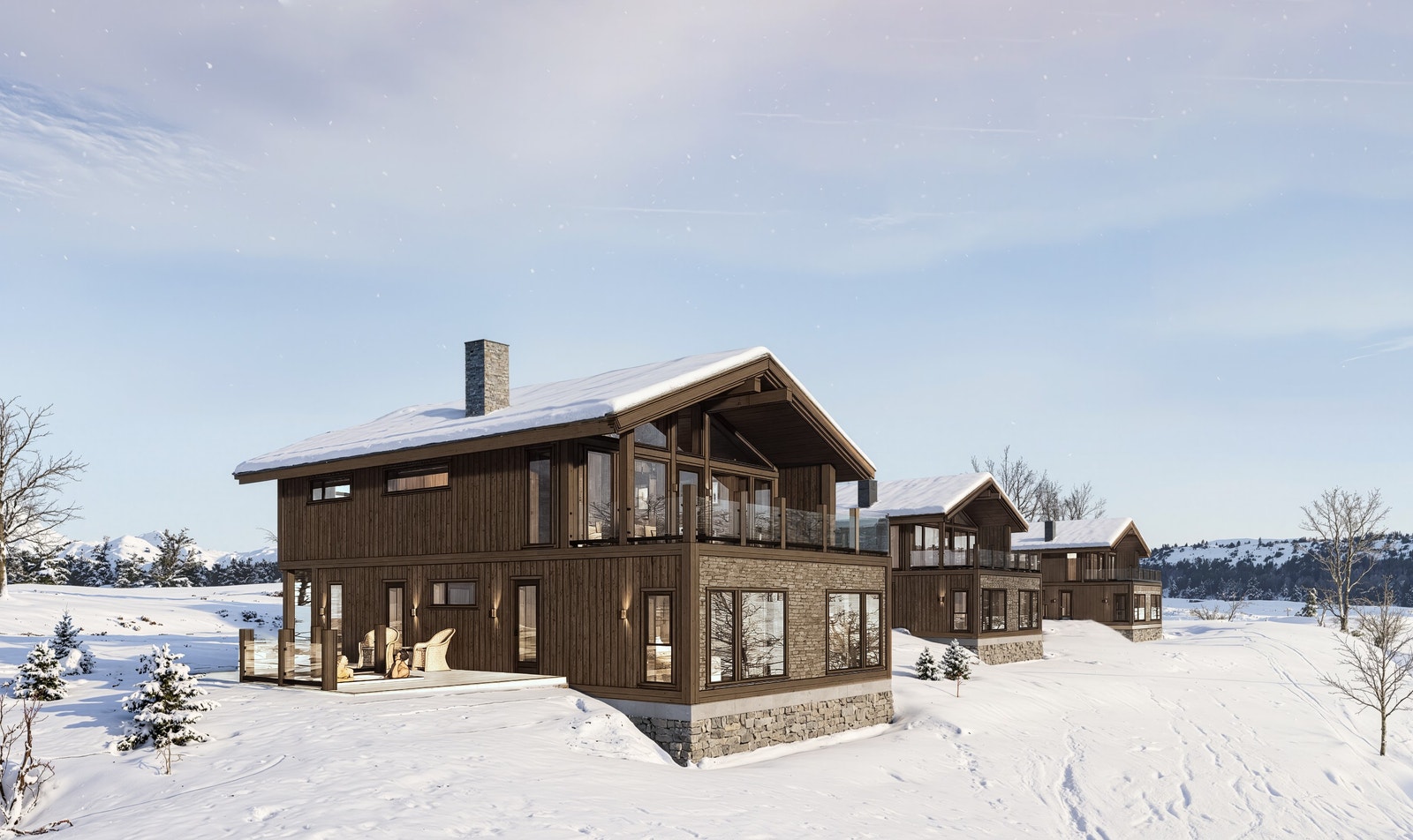 Unik beliggenhet, fantastisk utsikt og solforhold.
Bildene er kun ment som illustrasjon, og avvik kan forekomme Galleribilde