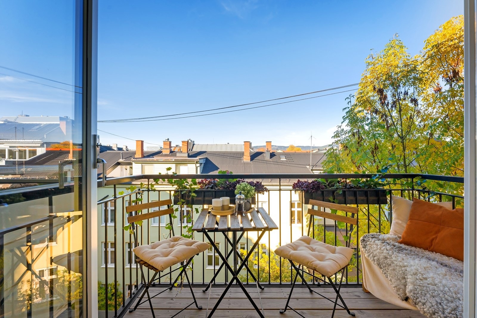 Her har du flott utsikt. Galleribilde