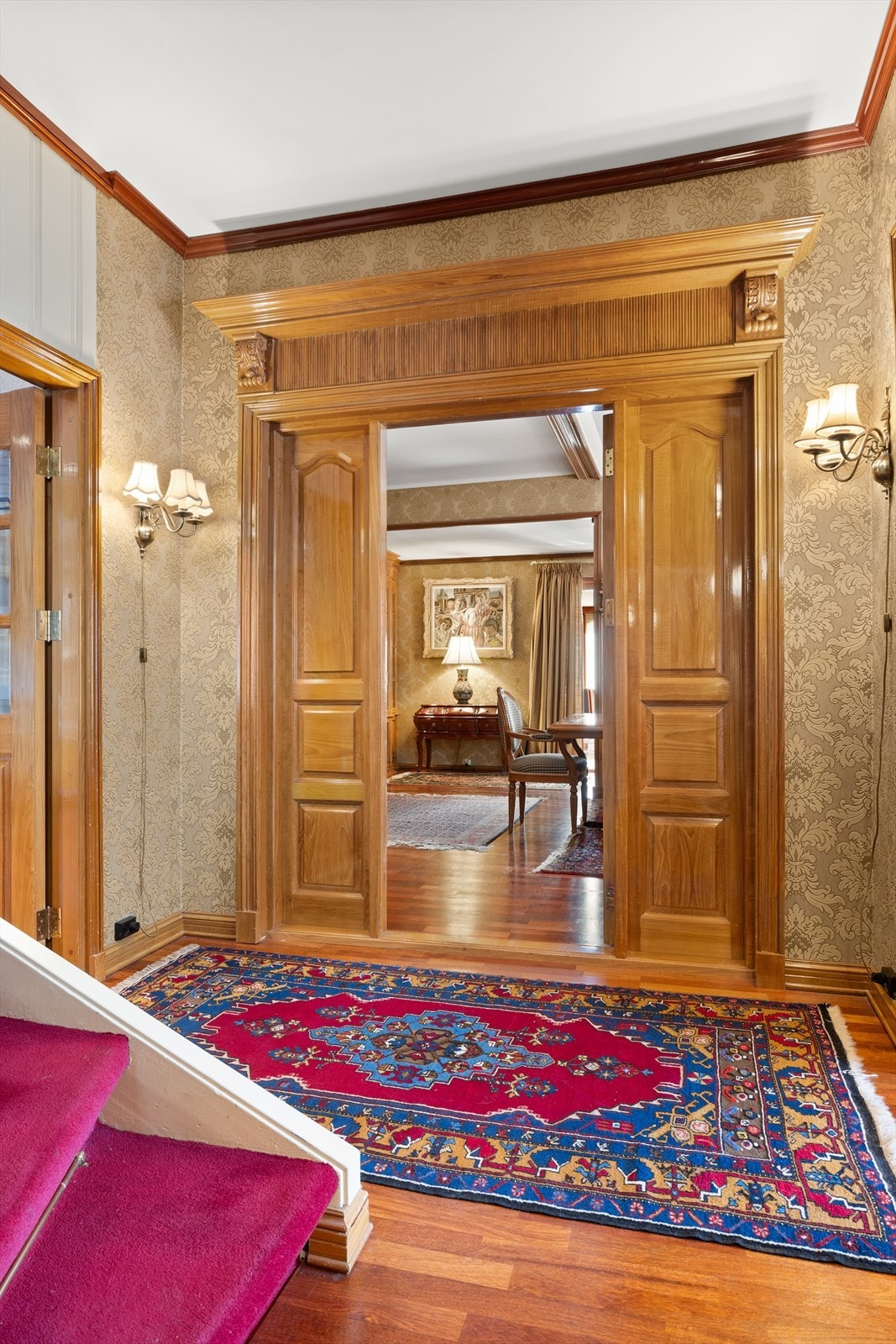 Hall/gang i 1. etasje. Galleribilde