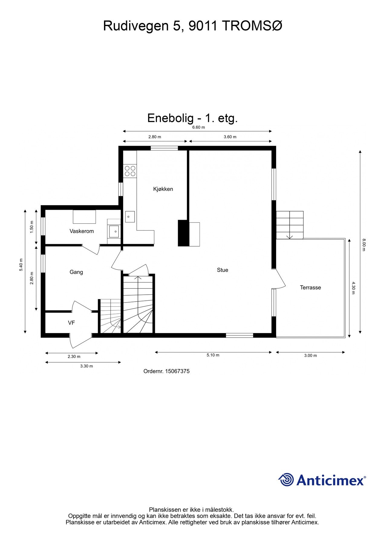Plantegning 1.etasje. Galleribilde