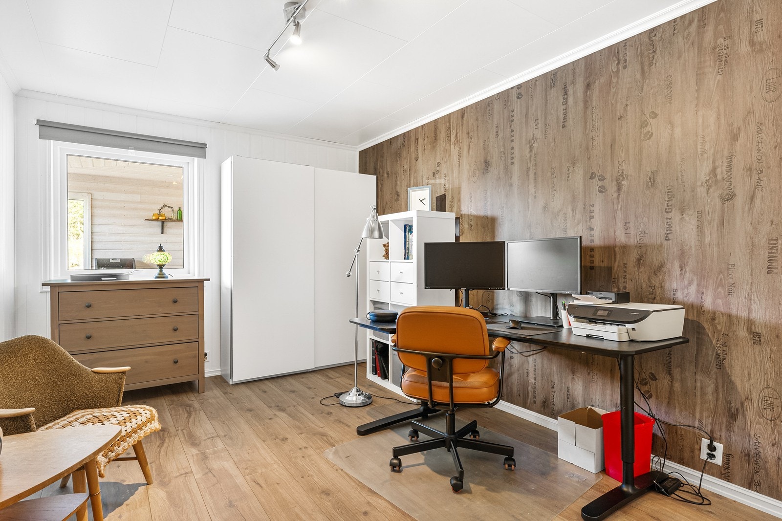 Hovedsoverommet ligger for seg selv i 2. etasje. Galleribilde