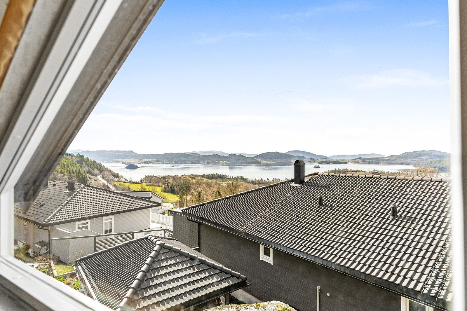 Flott utsikt. Galleribilde