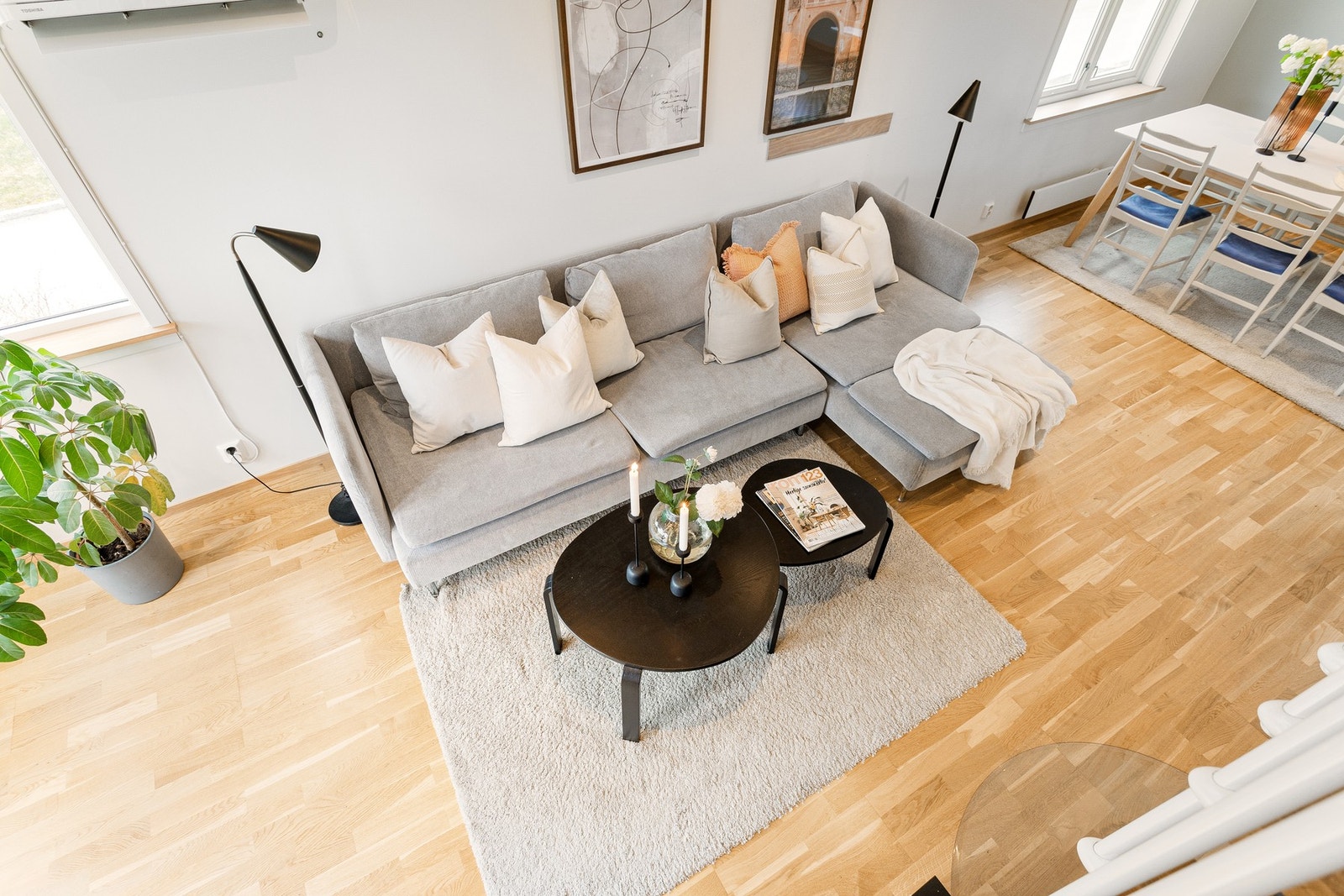 Leiligheten består av tidsriktige og flotte materialvalg. Galleribilde