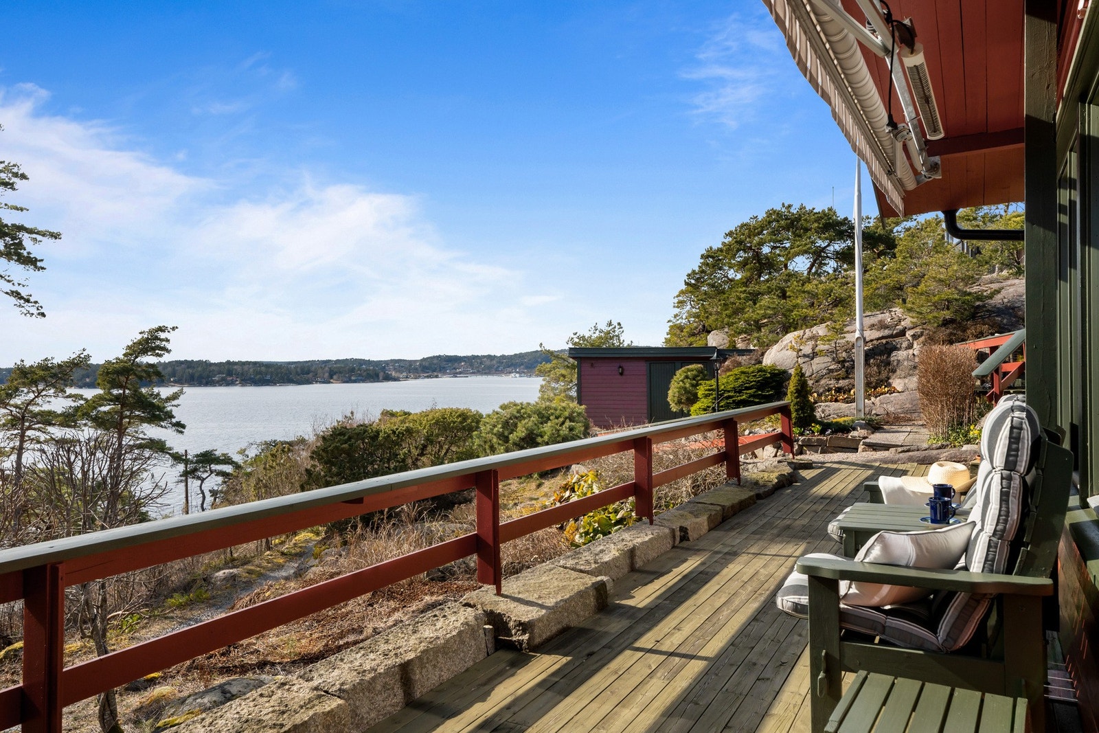 Fra annekset har du en fin vestvendt beliggenhet Galleribilde