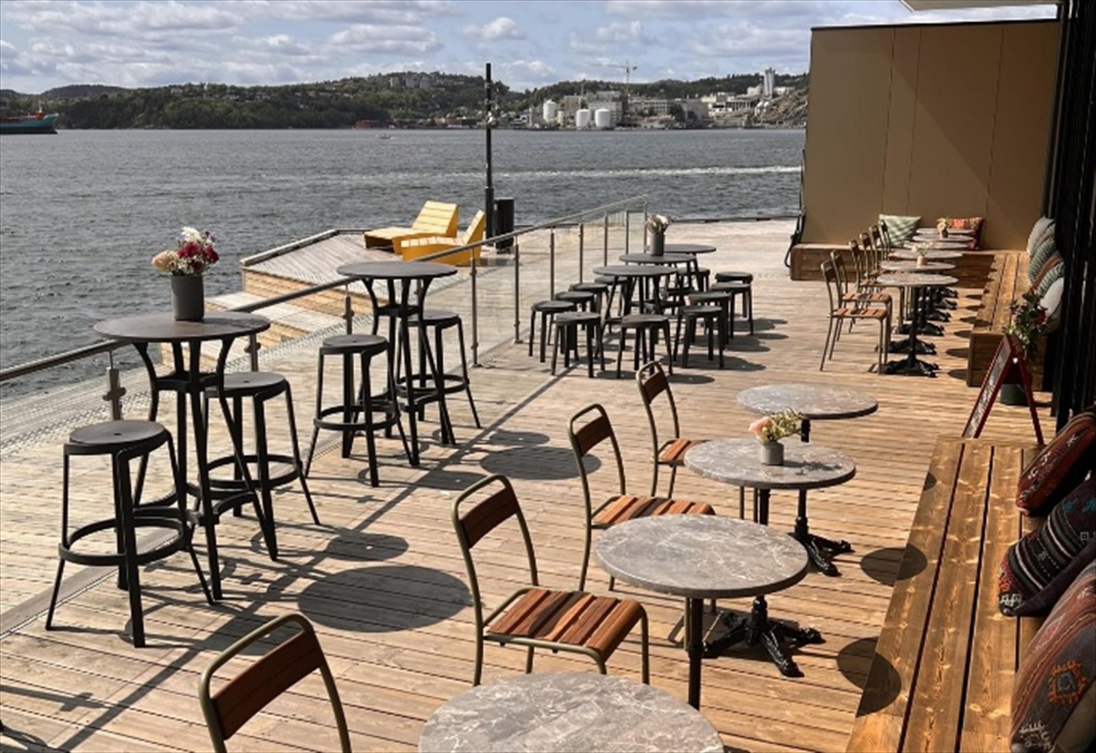 Gvino vinbar som er sommeråpent (Fotokred Visit Sørlandet) Galleribilde