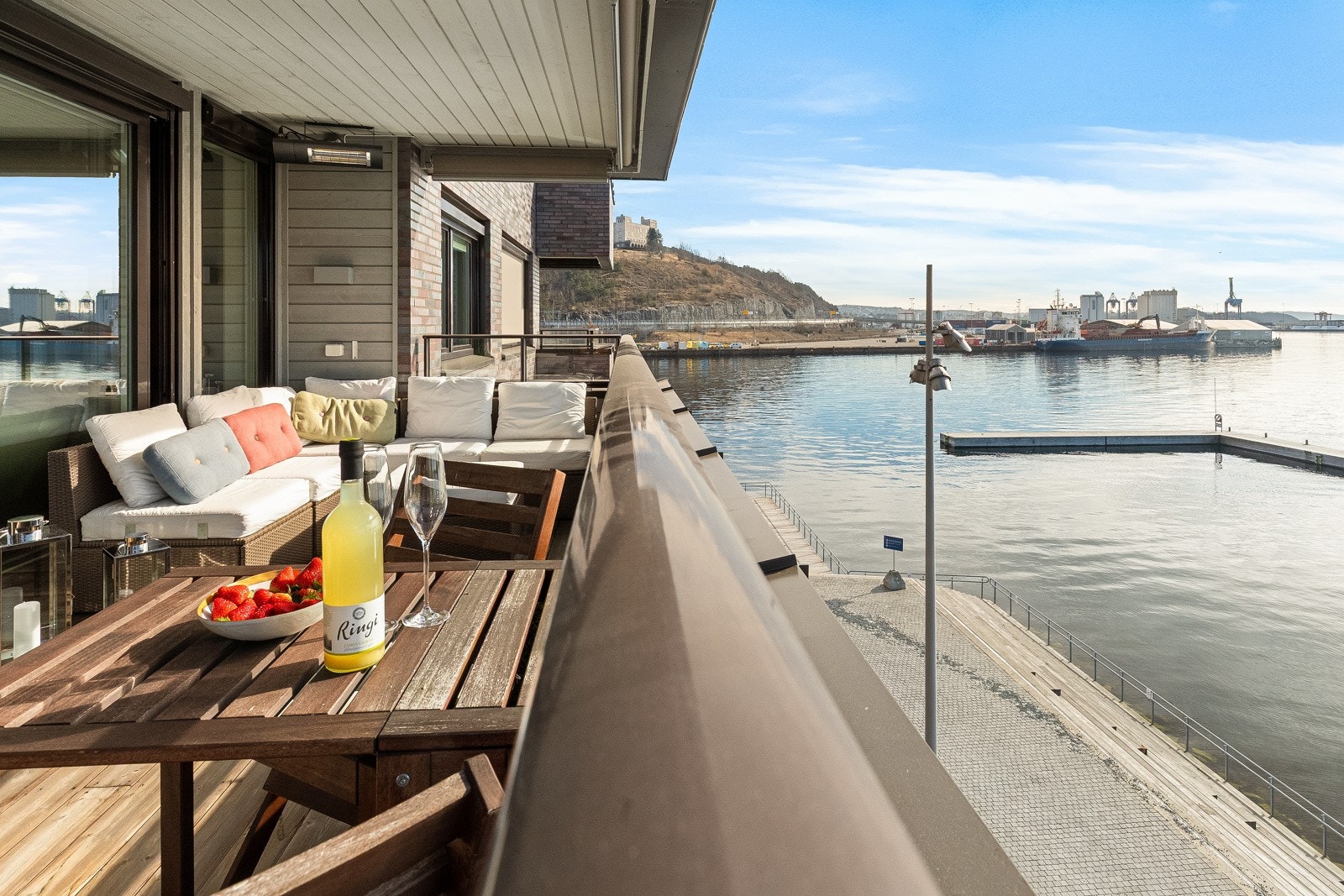 Her kan man nyte late sommerdager! Galleribilde