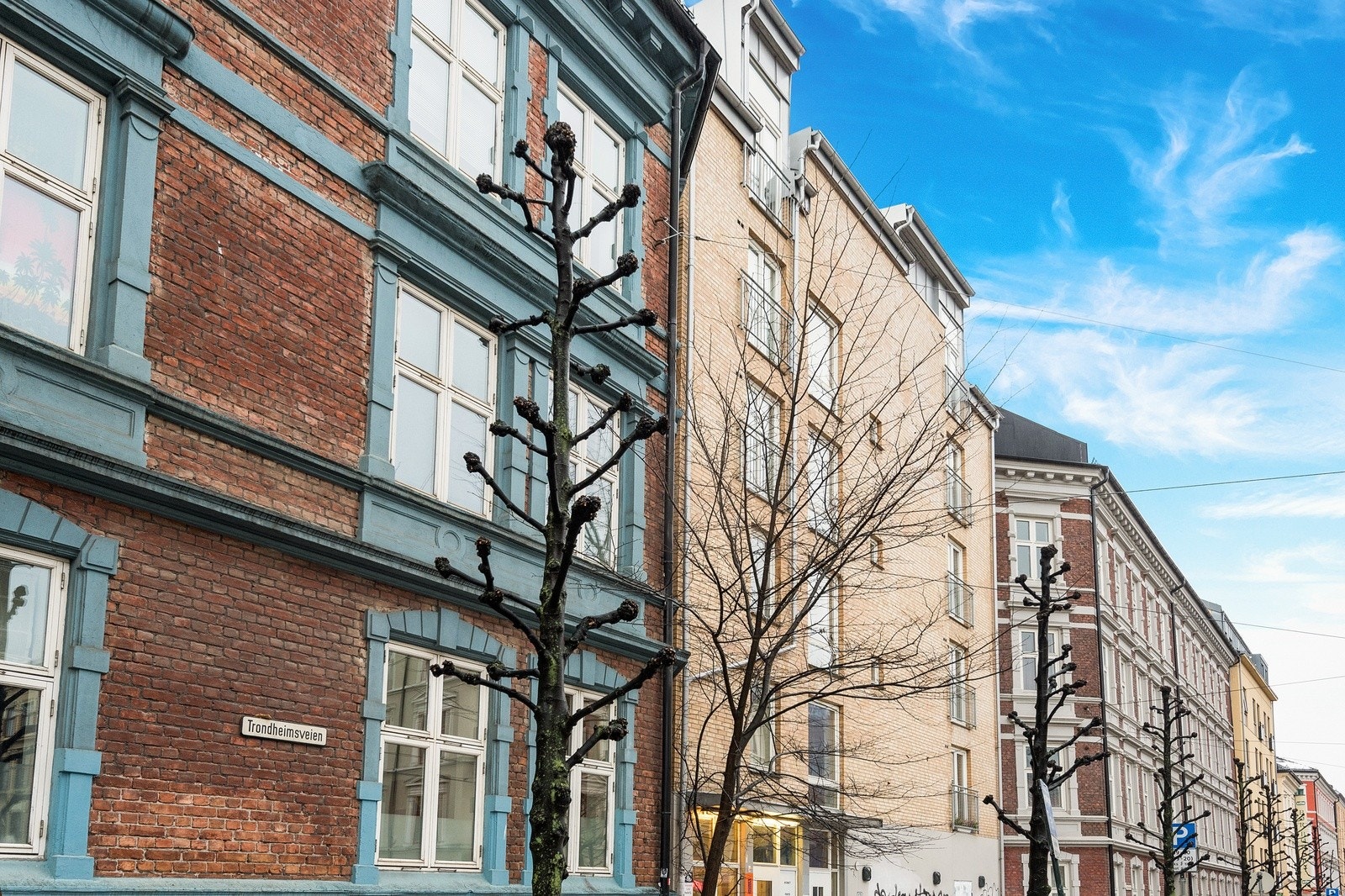 Fasade - Trondheimsveien 17 E. Galleribilde