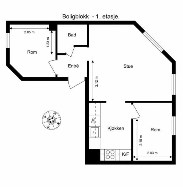 Plantegning. Galleribilde