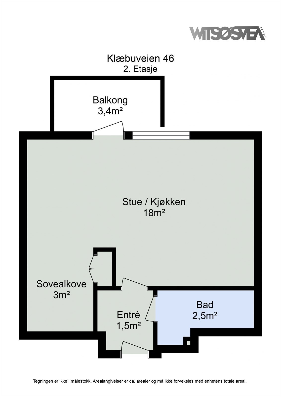 Planskisse. Velkommen på visning! Galleribilde