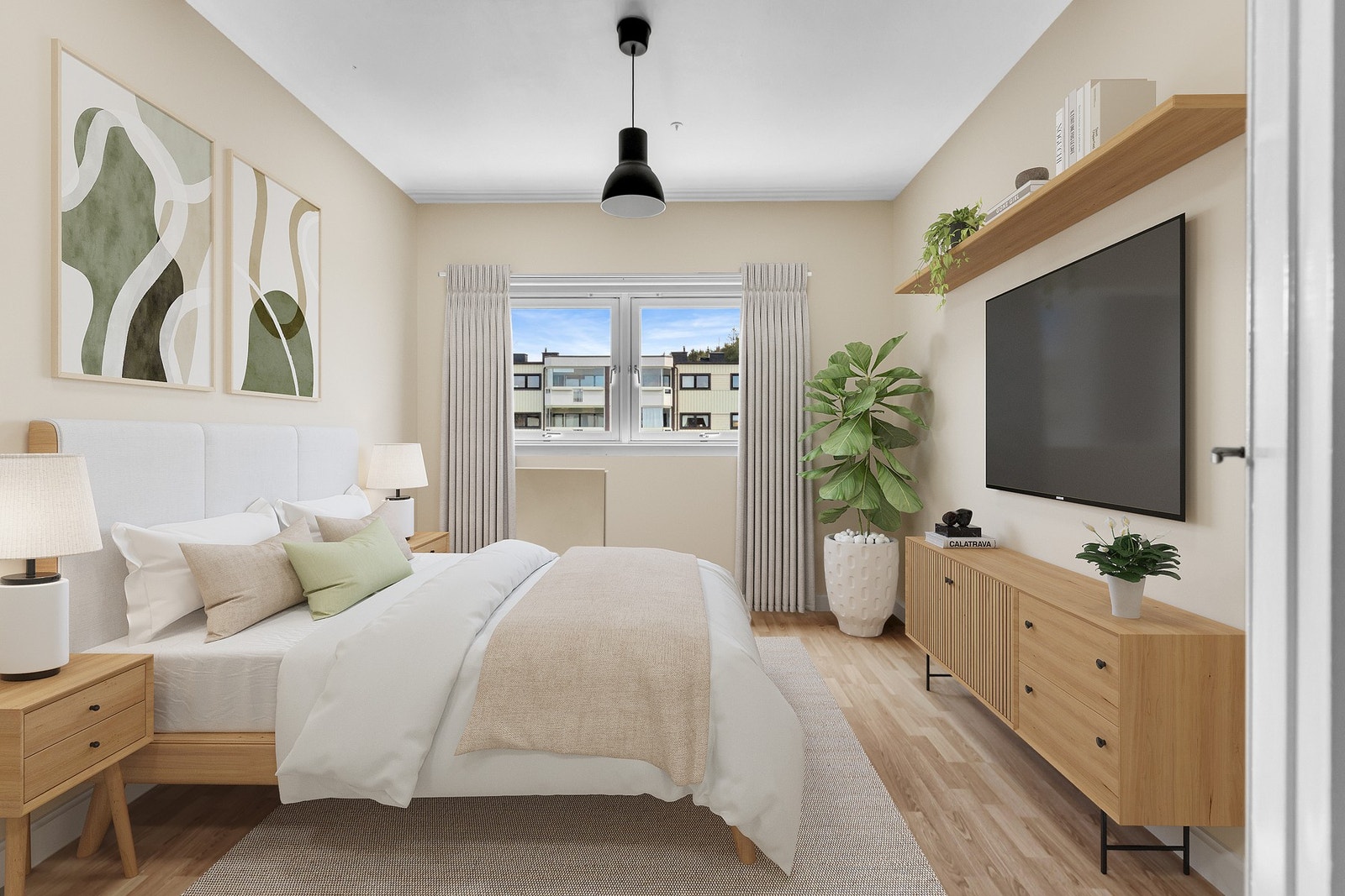 Bildet er digitalt møblert. Galleribilde