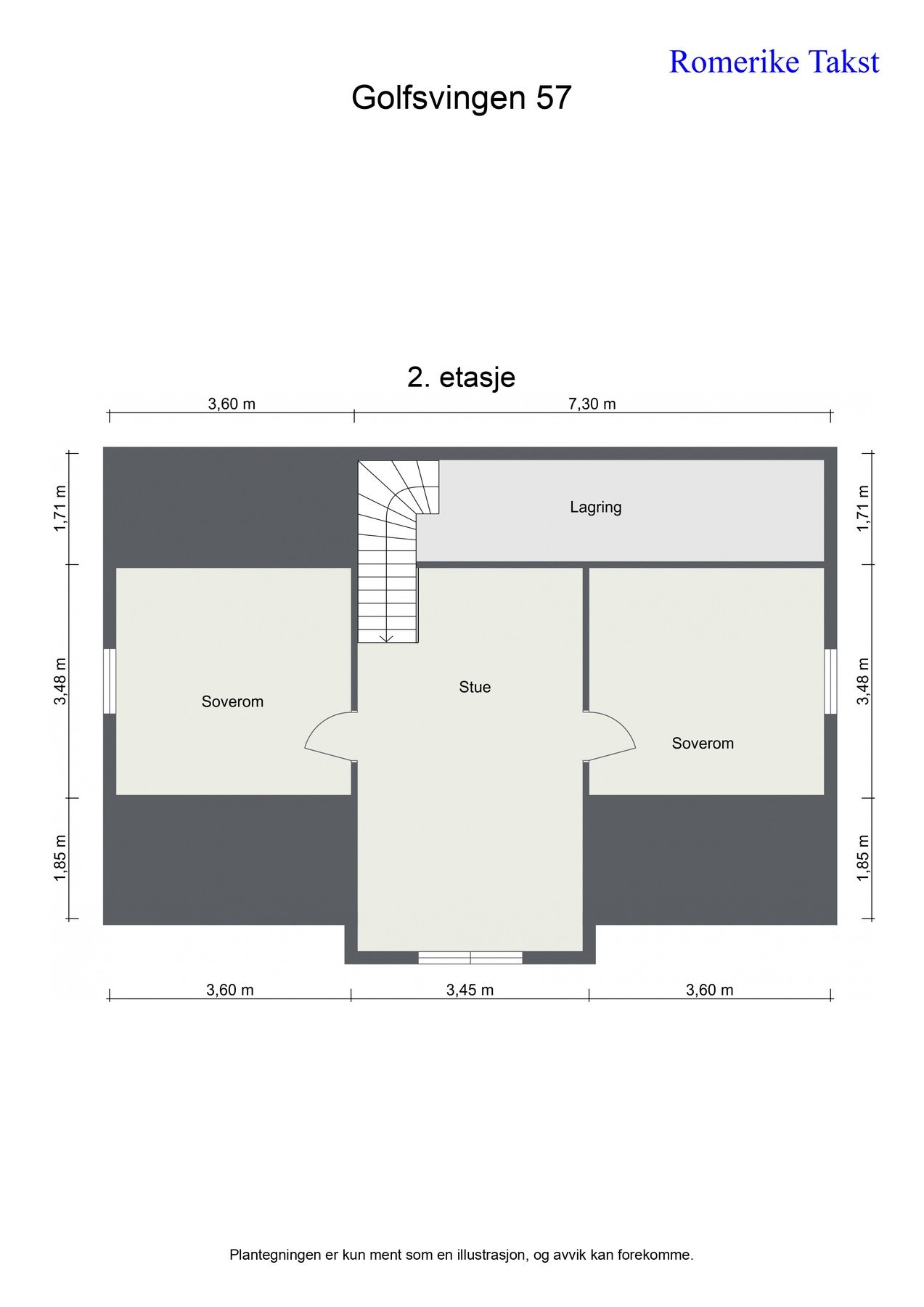 Plantegning 2. etasje. Galleribilde