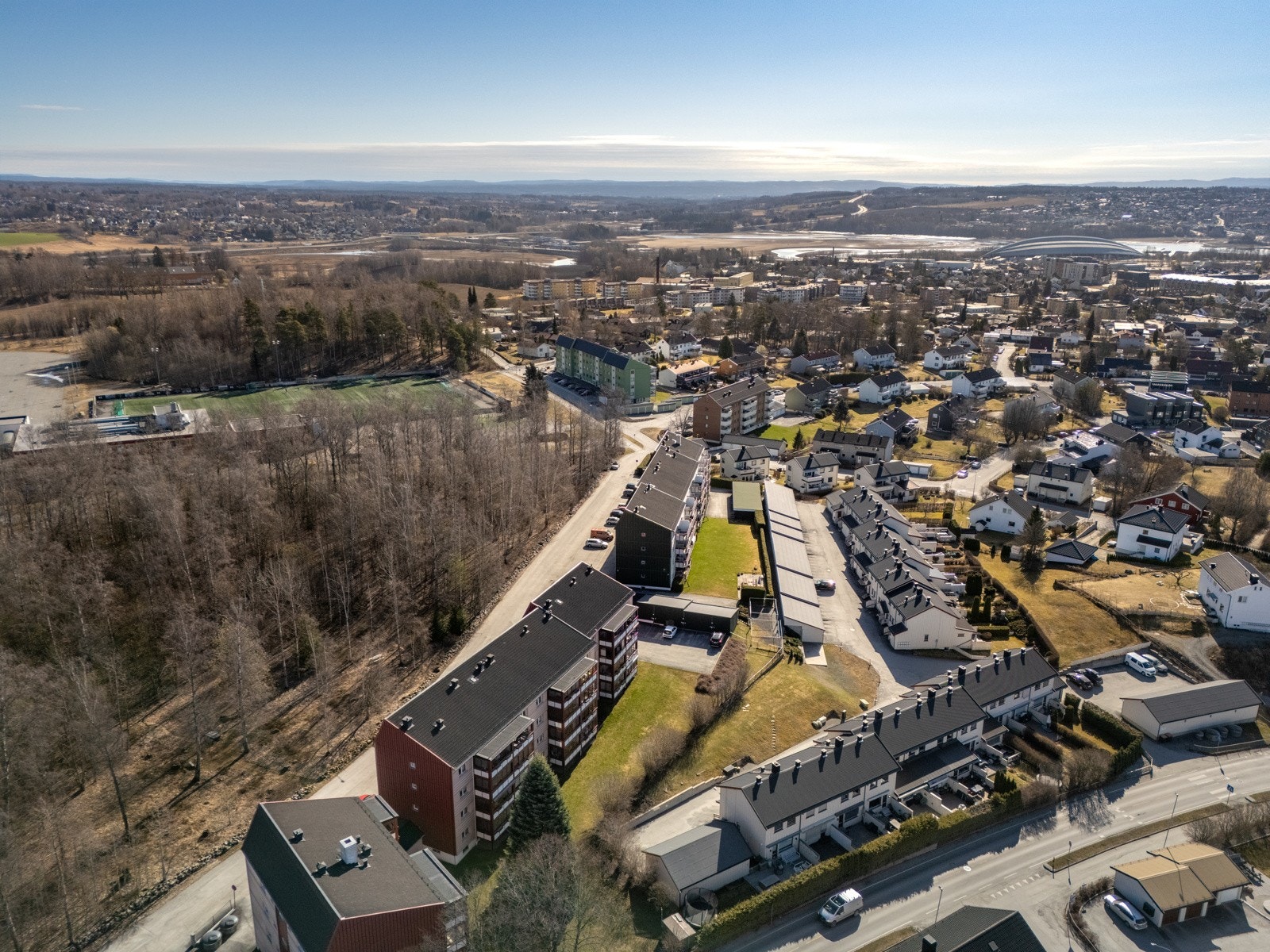 Dronefoto Galleribilde